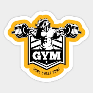 Gym Home sweet home Sticker